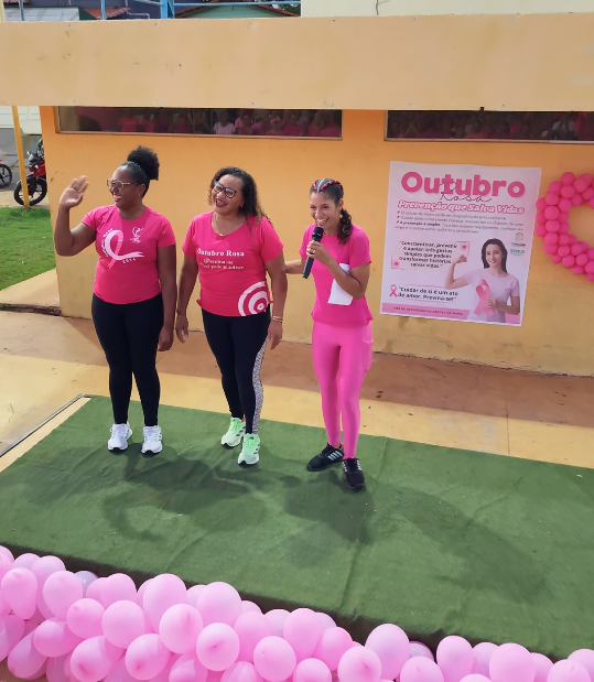 Cidelândia realiza Aulão de Dança do Outubro Rosa e reforça a importância da prevenção à saúde...