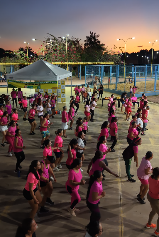 Cidelândia realiza Aulão de Dança do Outubro Rosa e reforça a importância da prevenção à saúde...